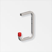 Galvanised Steel Wall and Ceiling Hook Shelf Bracket (50kg load), Default Title, Filstorage