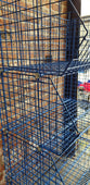 CLEARANCE: Used Wire Storage C2DS Filplastic Baskets with dividers (Bundle of 12 & 24 dividers) ), Green C2DS USED CLEARANCE, Filstorage