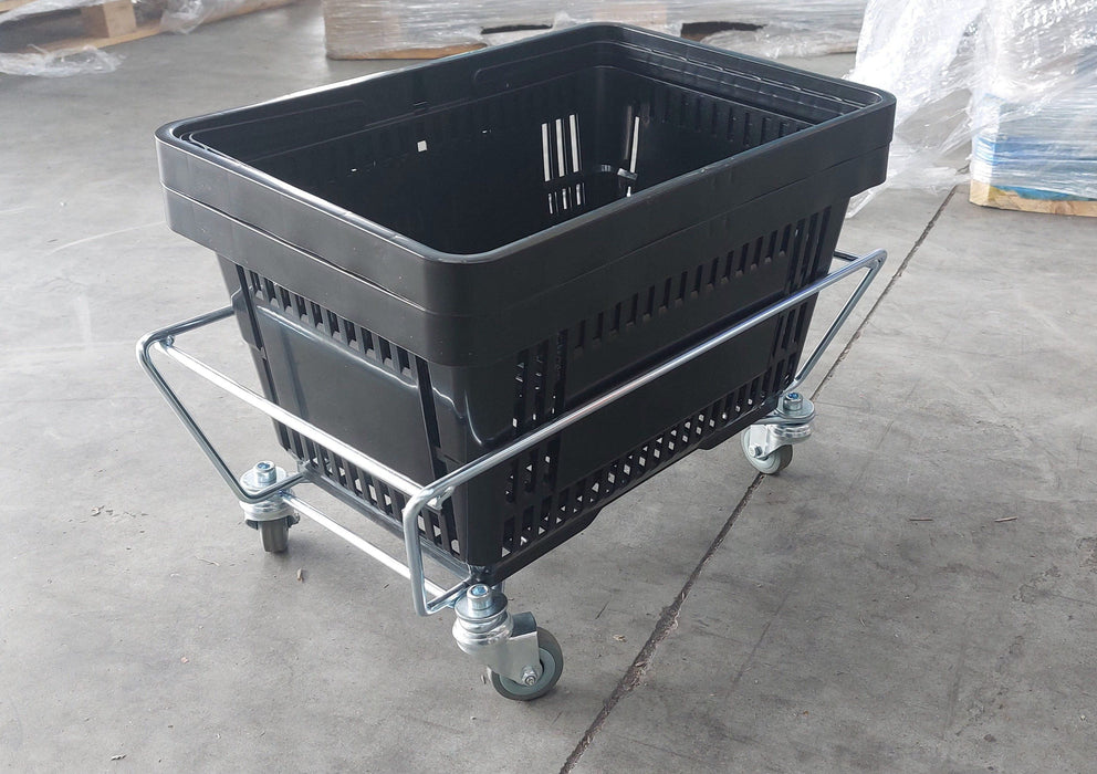 Universal Shopping Basket Plinth, Wire Shopping Basket Plinth, Filstorage