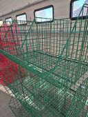 CLEARANCE: Wire Storage C2DS Filplastic Baskets BUNDLE (12 baskets/ 24 dividers)