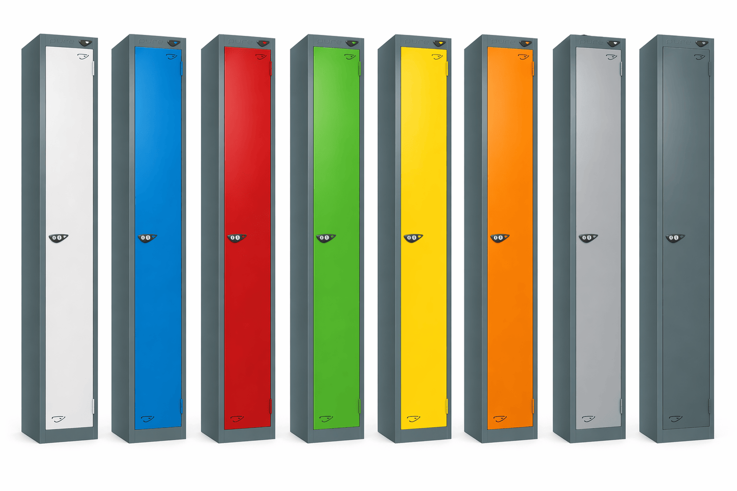 1 Door Steel Locker All Colours
