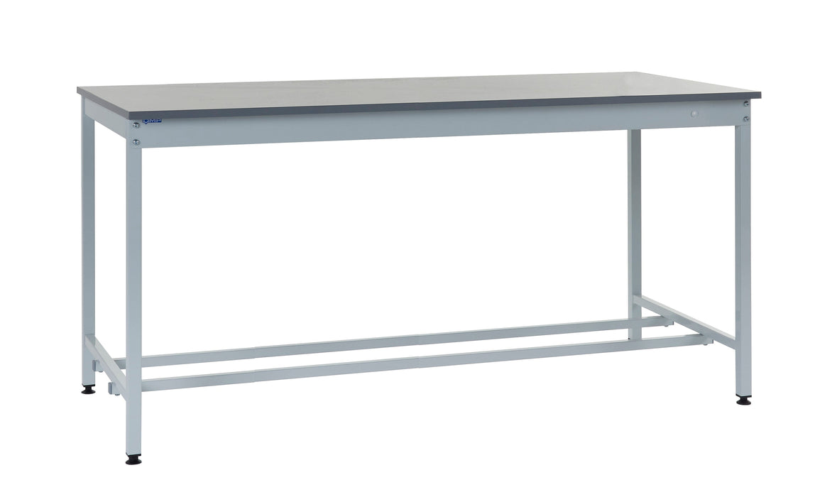 Square Tube Workbench 840mm H, 1800mm / Laminate, Filstorage