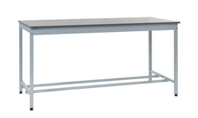 Square Tube Workbench 840mm H, 1800mm / Laminate, Filstorage