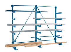 Cantilever Parallel Racking Starter Bay (2 Bays) 2100mm H