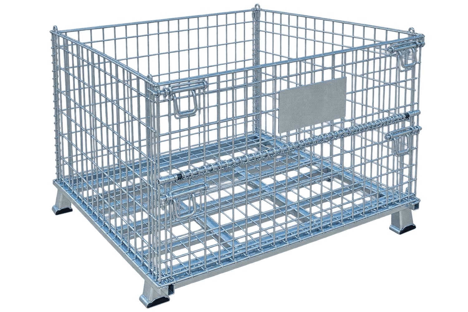 Collapsible Steel Mesh Pallet Hypercage Stillages