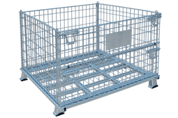 Collapsible Steel Mesh Pallet Hypercage Stillages
