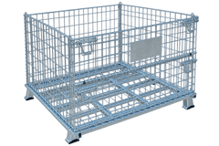 Collapsible Steel Mesh Pallet Hypercage Stillages