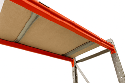 longspan workstation shelf level with supports