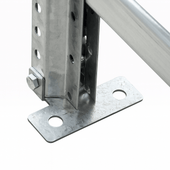 Heavy Duty Warehouse Longspan Racking Shelving System Starter Bay (500kg per level), 2m / 950mm / 600mm, Filstorage