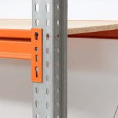 Heavy Duty Warehouse Longspan Racking Shelving System Starter Bay (500kg per level), 2m / 950mm / 600mm, Filstorage