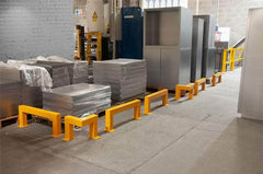 Low Level Warehouse Steel Safety Barriers