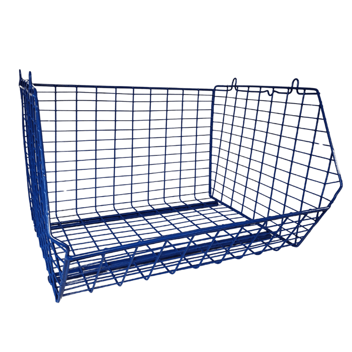 MT8 (small) Wire Storage Basket (single), MT8 Wire Blue / 1, Filstorage