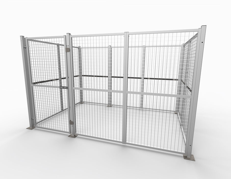 Warehouse Steel Mesh Security Cage 1850mm H, W2901 x D1934mm, Filstorage