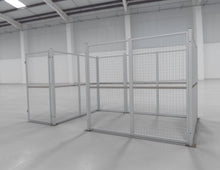 Warehouse Steel Mesh Security Cage 1850mm H, W1934 x D1017mm, Filstorage