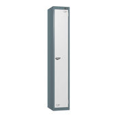 1 Door Steel Locker white door