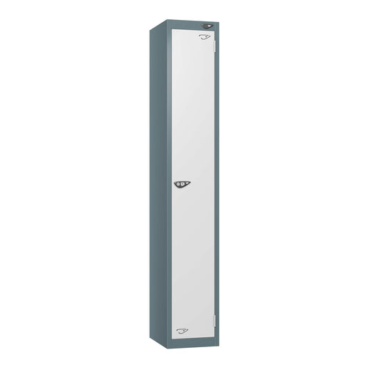 1 Door Steel Locker white door