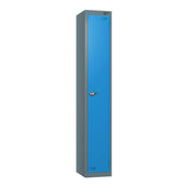 1 Door Steel Locker blue door