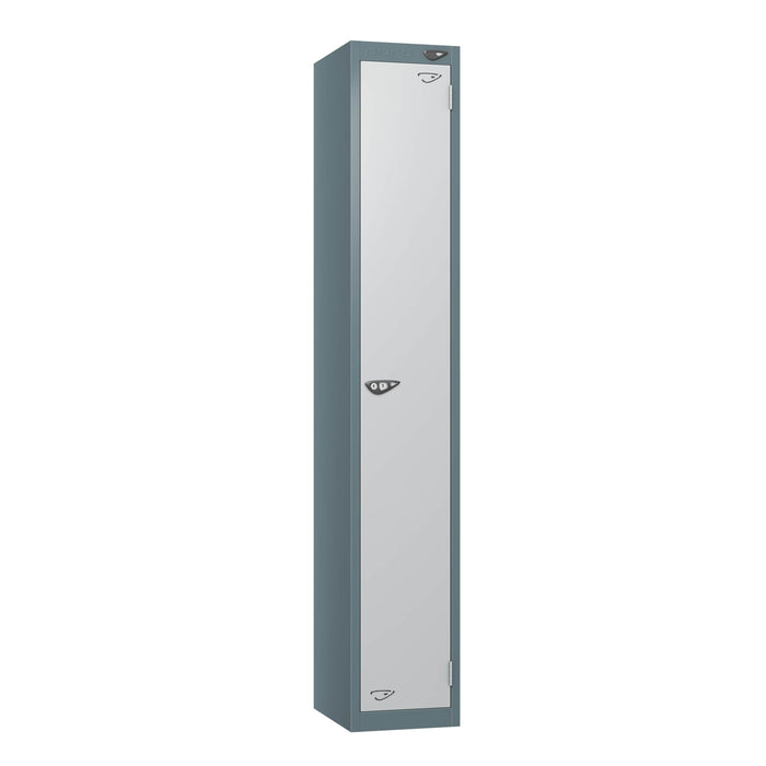 1 Door Steel Locker Silver Door