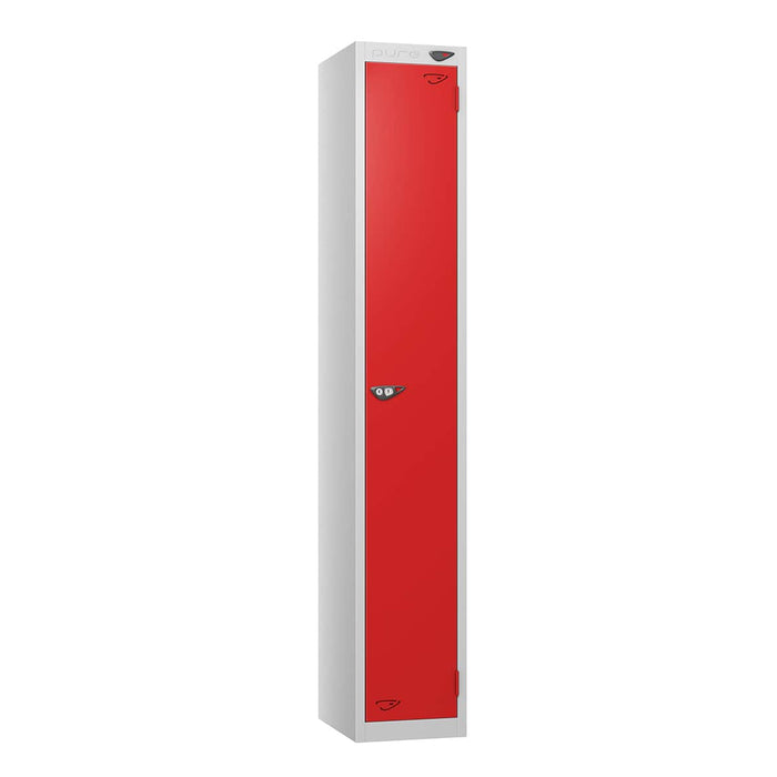 Pure 1 Door Steel Locker (Silver Body)