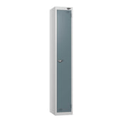 Pure 1 Door Steel Locker (Silver Body)