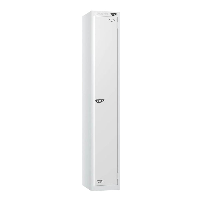 Pure 1 Door Steel Locker (White Body)