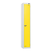Pure 1 Door Steel Locker (White Body)