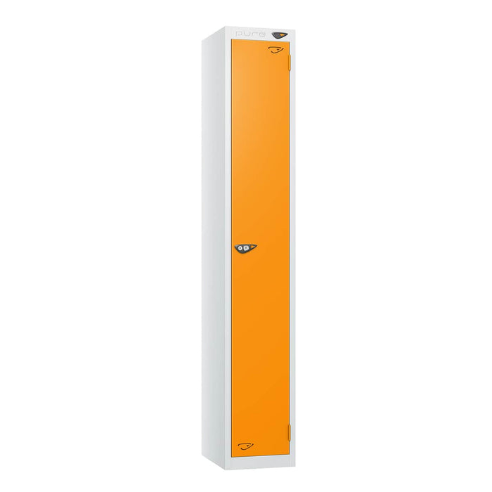 Pure 1 Door Steel Locker (White Body)