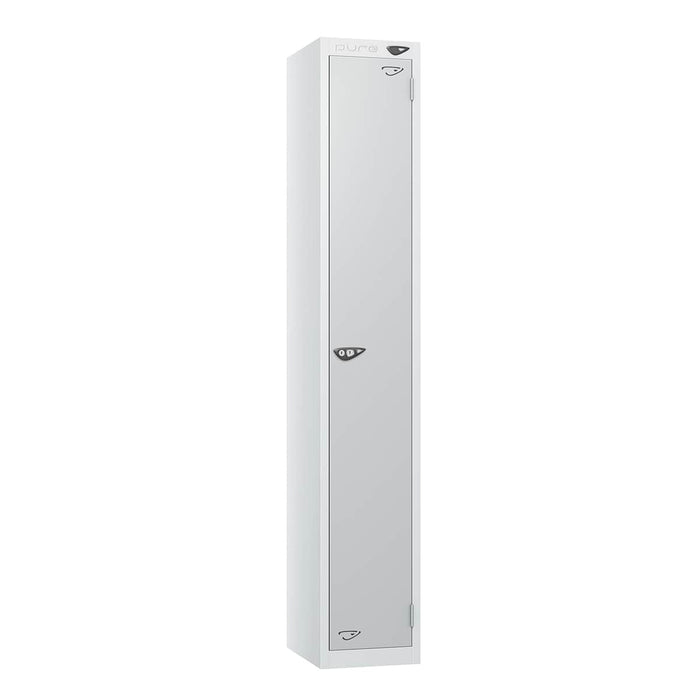 Pure 1 Door Steel Locker (White Body)