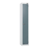 Pure 1 Door Steel Locker (White Body)