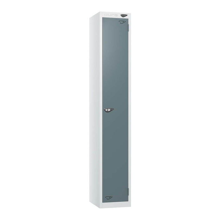 Pure 1 Door Steel Locker (White Body)