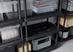 Vented Recycled Plastic Shelving 70kg 5 Level 1885mm H x 930mm W x 455mm D, 1836/5, Filstorage