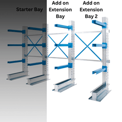 Cantilever Rack Add on Extension Bay