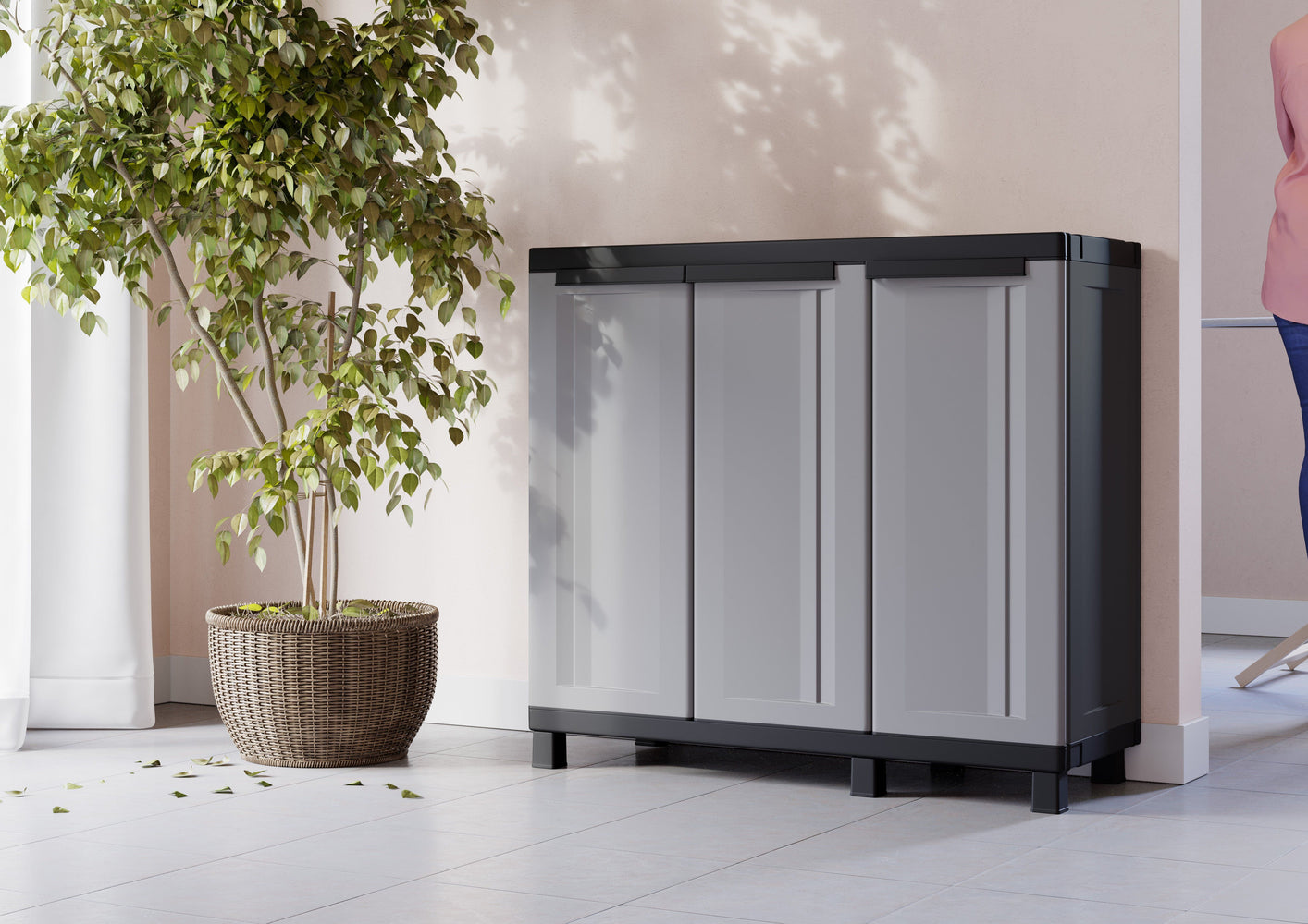 Plastic Garden / Home Cupboard TD102B 915mm H, TD102B, Filstorage