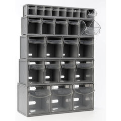 Complete Van Storage Tilt Bin Kit (27 compartments)