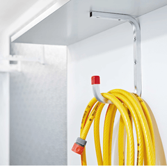 Galvanised Steel Wall and Ceiling Hook Shelf Bracket (50kg load)