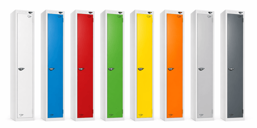 Pure 1 Door Steel Locker (White Body)
