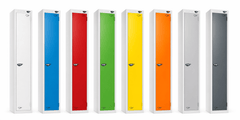 Pure 1 Door Steel Locker (White Body)