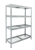 Galvanised Shelving Unit (300kg per level) 1800mm H, 900mm, Filstorage