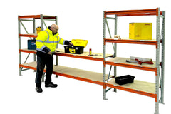 Heavy Duty Warehouse Longspan Workbench Racking Shelving System (500kg per level)