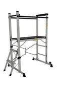 Climb-It Folding Access Work Platforms with Steps, 2-Tread, Filstorage