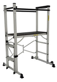 Climb-It Folding Access Work Platforms with Steps, 2-Tread, Filstorage