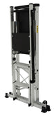 Climb-It Folding Access Work Platforms with Steps, 2-Tread, Filstorage
