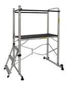 Climb-It Folding Access Work Platforms with Steps, 2-Tread, Filstorage