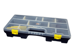 Large Organiser Case Carry Kit with Movable Dividers 49-16, TORG49, Filstorage