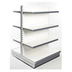 Retail Shop Shelving 1.4m High Gondola Bay with Shelves