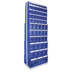 Complete Tilt Bin Stand with Double-Sided Base (S517) Various Sizes