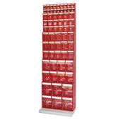 Complete Tilt Bin Stand with Base (S518) Various Sizes, Complete Tilt Bin Stand with Base (S518), Filstorage