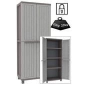 Plastic Garden / Home Cupboard TDJW260 1700mm H, TDJW260, Filstorage
