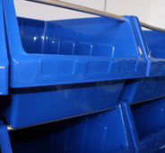 Container Stacking Storage Pick Wall - 15 Supra Bins, 15 x FBSUPRA 8, Filstorage