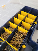 Large Organiser Case Carry Kit with Movable Dividers 49-16, TORG49, Filstorage